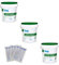 3x Knauf Super Finish à 20kg - Allzweckspachtelmasse - Spachtelmaterial im Set inkl. 3 St. DEWEPRO® Single Scrubs