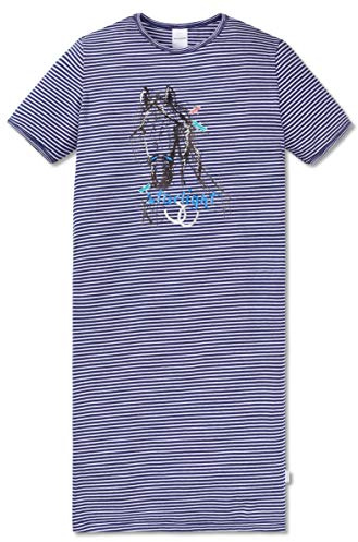 Schiesser Mädchen Nachthemd 1/2, Weiß (Weiss 100), 116