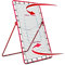 Rukket Pitch Back Baseball/Softball Rebounder, 4x6 Pitching and Throwing Practice Partner, Verstellbarer Winkel Pitchback Trainer