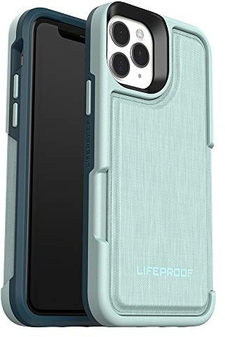 LifeProof Flip Wallet Case, Premium, Drop Protective Wallet Case for iPhone 11 Pro - Water Lily (77-63459)