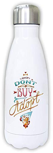 Dont Buy Adopt Save The Dog Thermal Water Bottle