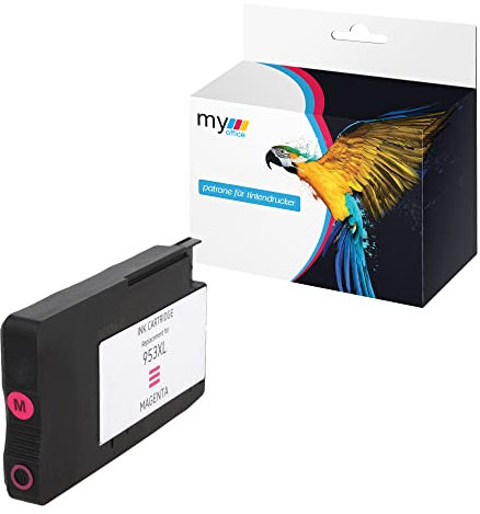 MYOFFICE 953XL Druckerpatronen Magenta für HP OfficeJet Pro 7720 8720 8740 8210 8725 Kapazität 25 ml Magenta