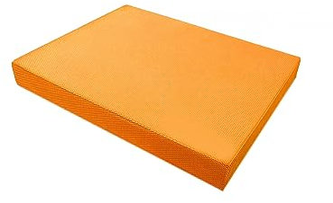 Collect Light Balance pad,Gleichgewichtkissen für Stabilität und Koordination,Yoga Foam Kissen Nicht Verformt,Balancekissen Trainingsmatte (L: 40 x 33 x 5 cm, Orange)