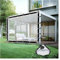 AFGZQ Pannelli Laterali Impermeabili Pergola Telone Plastica con Occhielli Impermeabile Tenda Trasparente Esterni for Pergola, Portico, Gazebo, Personalizzabile Color : Clear, Size : 9.84x14.76ft/3