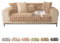 ShowyLive Sofa überzug Sofabezug 3/2/1/4 Sitzer Ecksofa L Form Sofaüberwurf Super Weiche Dicke Flauschige Couch Bezug Sofaschoner rutschfest Hund Katze (Khaki, 90 * 240 cm)