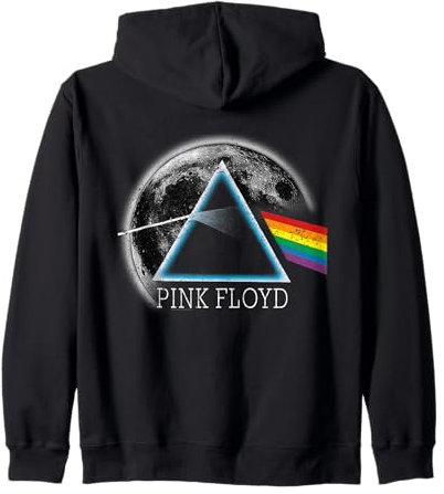Pink Floyd Dark Side of The Moon Rock Music Band Zip Hoodie