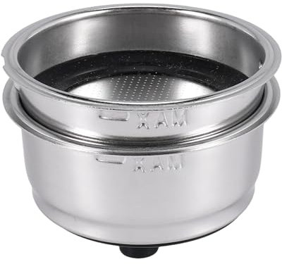 ivamulia ivamulie Cestello filtro caffè rimovibile amichevole Cestello in acciaio inossidabile Accessori per macchina da caffè per casa e ufficio (confezione da 2)