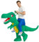 RHYTHMARTS Aufblasbarer Grün Dinosaurier Kostüm Dinosaurier Kostüme Erwachsene Aufblasbare Dinosaurier Kostüm für Erwachsene,Grün