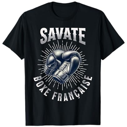 Boxe française, Cadeau Humour pour Les Sports de Combat T-Shirt