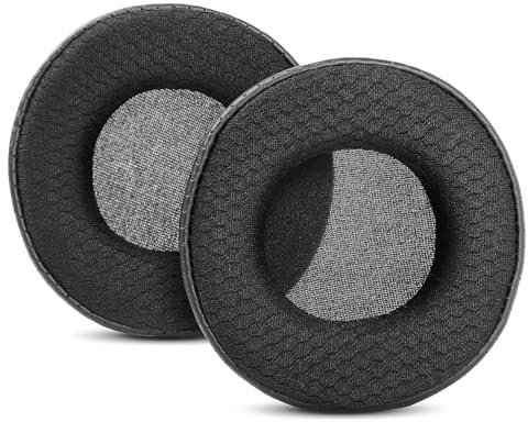 DowiTech Atmungsaktive&Dauerhafte Ohrpolster Kissen Ersatz Ohrpolster Kompatibel mit Beyerdynamic DT 240/DT240/DT-240 Pro Kopfhörer, Ersatz Ohrpolster mit Mesh-Gewebe und Memory Foam