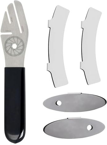 GIONAR Bremskolbenrücksteller Fahrrad, Scheibenbremsen Einstellung Werkzeug, Fahrrad Scheibenbremse Einsteller, Präzises Ausrichtungswerkzeug für Bremsscheiben und Bremsbeläge