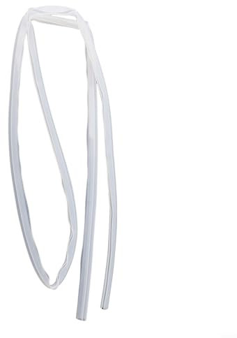 Joint d'étanchéité pour porte de douche en forme de U, en silicone transparent, résistant à l'eau (forme de U, 10 mm, 2 m)