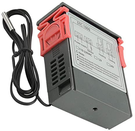 Controlador de temperatura Digital STC-1000 Microcomputador Pantalla digital 110V-220V Controlador de temperatura, controlador de temperatura digital