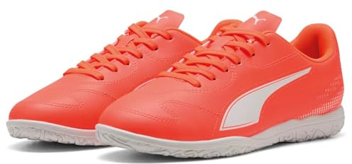 Puma Vitoria Ii It Jr Fußballschuh für Kinder, Unisex, Glowing Red Puma White, 38.5 EU