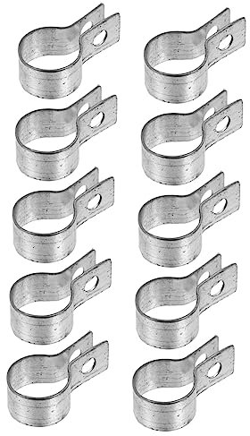 BUGUUYO Edelstahl Tension Bands Für Kettenzaun Spannbänder Für Zaunbefestigungen Rostfreies Material Hochwertige Verbindungselemente