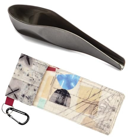 pStyle Uriniergerät für Frauen, Schwarz mit metallischem Fleck mit Schatzsuche, hergestellt in den USA, Uriniertrichter für Damen, Camping, Wandern, Reisen, Geschlechtsbestätigung und mehr, tragbares