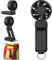 Suewidfay Handheld Fan Portable Mini usb Fan Hand Held Fan High Speed Battery with 4 Speeds, Foldable, Black