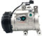 Compresor de aire acondicionado compatible con Kia Rio K2 Hyundai Hb20 Verna Solaris Accent IV 1.4 1.6 977014L000 977011R000 8FK351272111