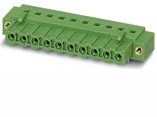 Phoenix Contact IC 2.5/3-GF-5.08 Steckbarer Klemmenblock Invertierte Stiftleiste 3-Kontakte 5.08mm-Raster gewinkelt