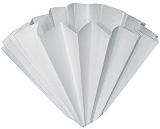 FILTRI CARTA PIEGATI DIAM. 40 CM MARCA: CORDENONS - 100 PZ PER ENOLOGIA PER VINO ACETO LIQUORI