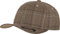 Flexfit Damen und Herren Baseball Caps Glen Check Cap, Brown/Khaki, S/M