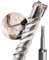 Weischer® - SDS Plus Bohrer 6,5 x 210 mm | vierschneidiger & langlebiger Steinbohrer | Betonbohrer mit Doppelwendel | Bohrhammer kompatibel | robuste Bohrspitze für Beton, Naturstein & Mauerwerk
