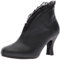 Pleaser Pink Label Damen Jenna-105 Stiefel, Schwarz Blk Faux Leather Lace Bpu, 42 EU