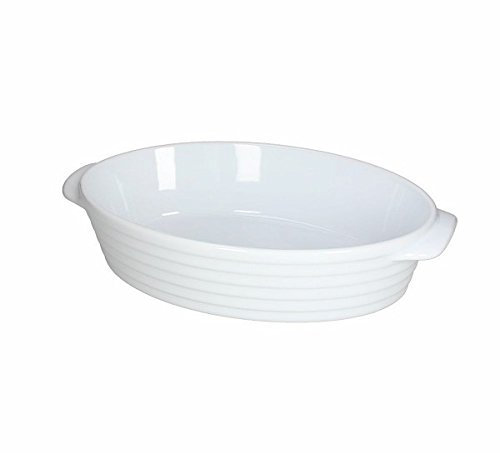 Tognana Oval Oven Dish 23.8 x 15 H 5 Pl-Cook Rings
