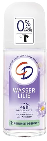 CD Deo Roll-On Wasserlilie – Deoroller ohne Aluminium für 24 Std Schutz, 50 ml