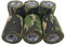 PintoMed - Bandage Cohésif - 6 Rouleaux Vert Camouflage X 7,5 cm X 4.5 m Autoadhésif, Sports Bande, Premiers Secours Adhésif, Vet Wrap