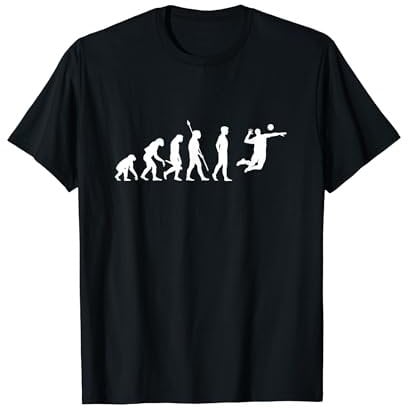 Volleyball Evolution T-Shirt I Beachvolleyball
