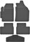 Fußmatte Fahrerseite für Suzuki Swift 5 2010-2017 Gummi Gumimatten