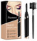 Beheizter Wimpernzange von Nuonove, elektrischer Wimpernzange, wiederaufladbarer USB-Wimpernzange, 3 Temperaturstufen einstellbar, schnelle Erwärmung, lang anhaltendes Locken, Schwarz