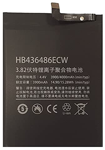 Smartex® Black Label Bateria Compatible con HB436486ECW Huawei Ascend Mate 10/Mate 10 PRO/P20 Pro/Mate 20
