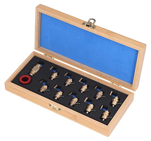 Watch Mainspring Winder Set, mehrere Typen Watch Winder Messing Material Komplettset für Werkstatt für Uhrmacher