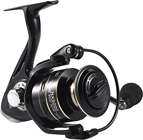 BNTTEAM - Moulinet de Pêche Coupe en Métal pour Bateau Eau Salée Douce 12BB/14BB 5.2:1/4.7:1 Modèles 1000, 2000, 3000, 4000, 5000, 6000, 7000