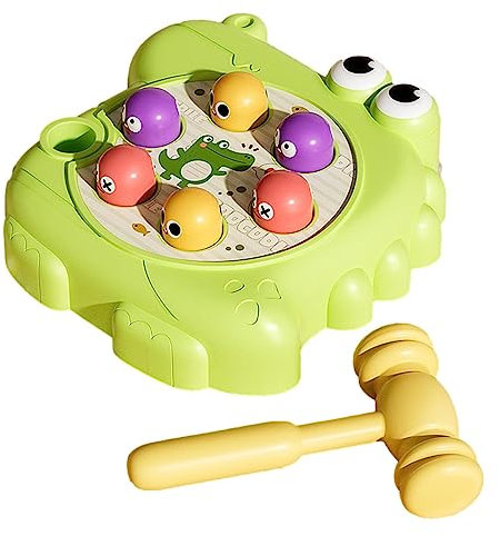 Anloximt Hämmer- und Hämmerspielzeug für Kinder - Whack Mole-Spiel für interaktive - Pädagogische Früherziehung – Kinderspielzeug, Geburtstags Kinder, Mädchen, Jungen