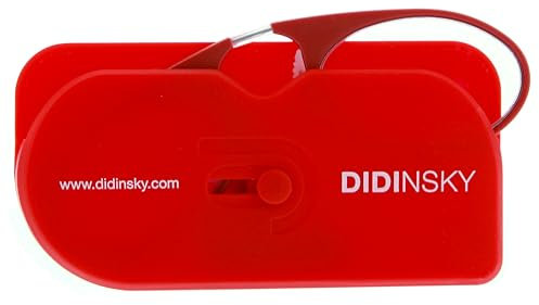 DIDINSKY - Lesebrille für Damen und Herren | Kompakt, Leicht, Randlos | Ideal für Reisen, Produkt-Etiketten Lesen | Unisex, Bequem | Mit Klebestreifen zur Befestigung. CherryBio +2.5 - ORSAY