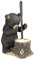 AMYSTY WC-Bürstenhalter Toilettenbürste Klobürste WC-Bürste Und Halter-Set, WC-Bürste Mit Bärendekoration, Tiefenreinigungs-WC-Bürste Für Badezimmer-WC Toilettenbürstenhalter WC Bürste WC-Bürsten