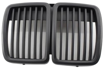 LFDTO Kühlergrill ABS vorne Ersatzhaube Nierengrill for 1982–1994 passend for BMW E30 Grill 3Series Ersatz-Renngitter (Size : Matte Black)