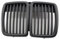 LFDTO Kühlergrill ABS vorne Ersatzhaube Nierengrill for 1982–1994 passend for BMW E30 Grill 3Series Ersatz-Renngitter (Size : Matte Black)