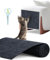 Kratzmatte Katze Selbstklebend, Kratzschutz Sofa Katze, Kratzfolie Katzen Selbstklebend, Kratzfolie Katzen Selbstklebend, Kratzschutz Wand für Türen Anti Kratz Folie 2m x 40cm Grau