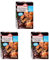 RUF Chocolate Chunks Vollmilch, backfeste Schokoladen-Tropfen, XXL Schoko-Drops zum Backen, Schoko-Stücke für Muffins & Brownies, glutenfrei, 1 x 100g (Packung mit 3)