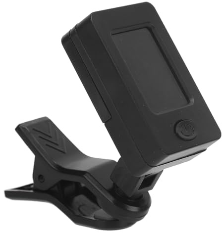 Dpofirs Professioneller Clamp/Holder-On-Tuner für Gitarre, Violine, Bass, Ukulele, Hochempfindliches Elektrisches Stimmgerät für Musiker