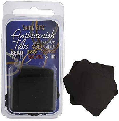 Anti-Tarnish Paper Tabs 1 x1 Square - 50 Tabs