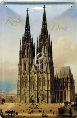 empireposter Köln - Dom - Blechschilder Nostalgie 20x30cm