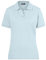James & Nicholson Damenpolo Classic - Piqué-Poloshirt mit gestrickten Bündchen | Farbe: Light-Blue | Grösse: XL