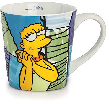 EGAN PTS21/1B Mug Jumbo, modelo Marge, porcelana, multicolor