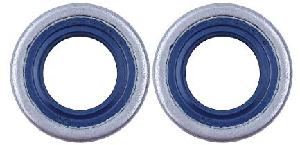 Haishine Juego de Sellos de Aceite para Husqvarna 268 272 61 66 266 343 343F 343FR 343R 345FX K750 K760 K970 Desbrozadora de Motosierra Nuevo