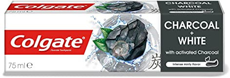 COLGATE Colgate Toothpaste 75ml Naturals Charcoal White